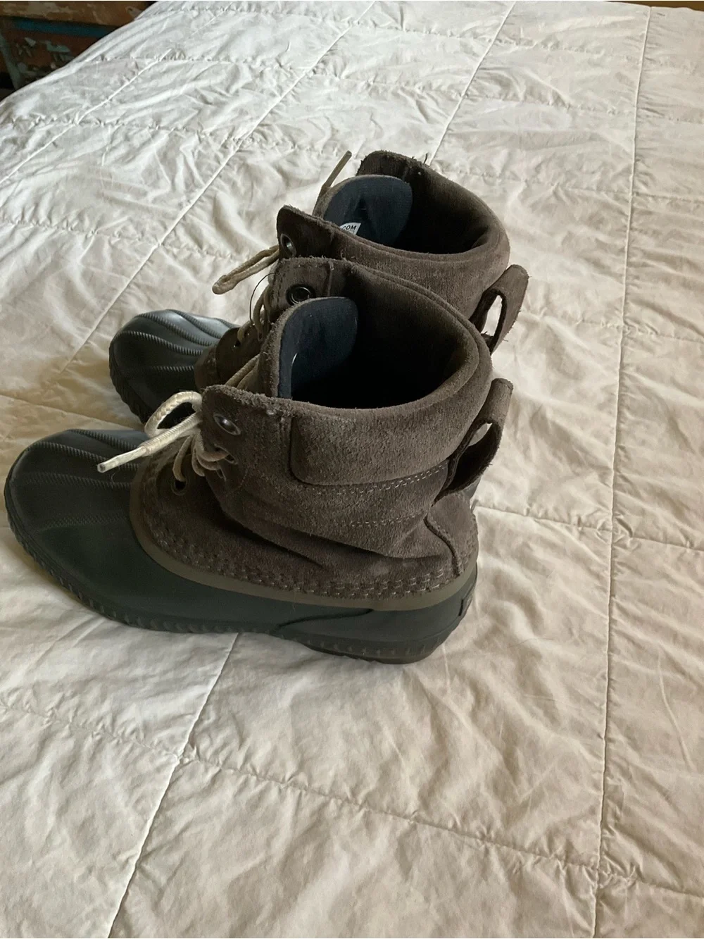 Sorel Brown and Olive Waterproof Boot